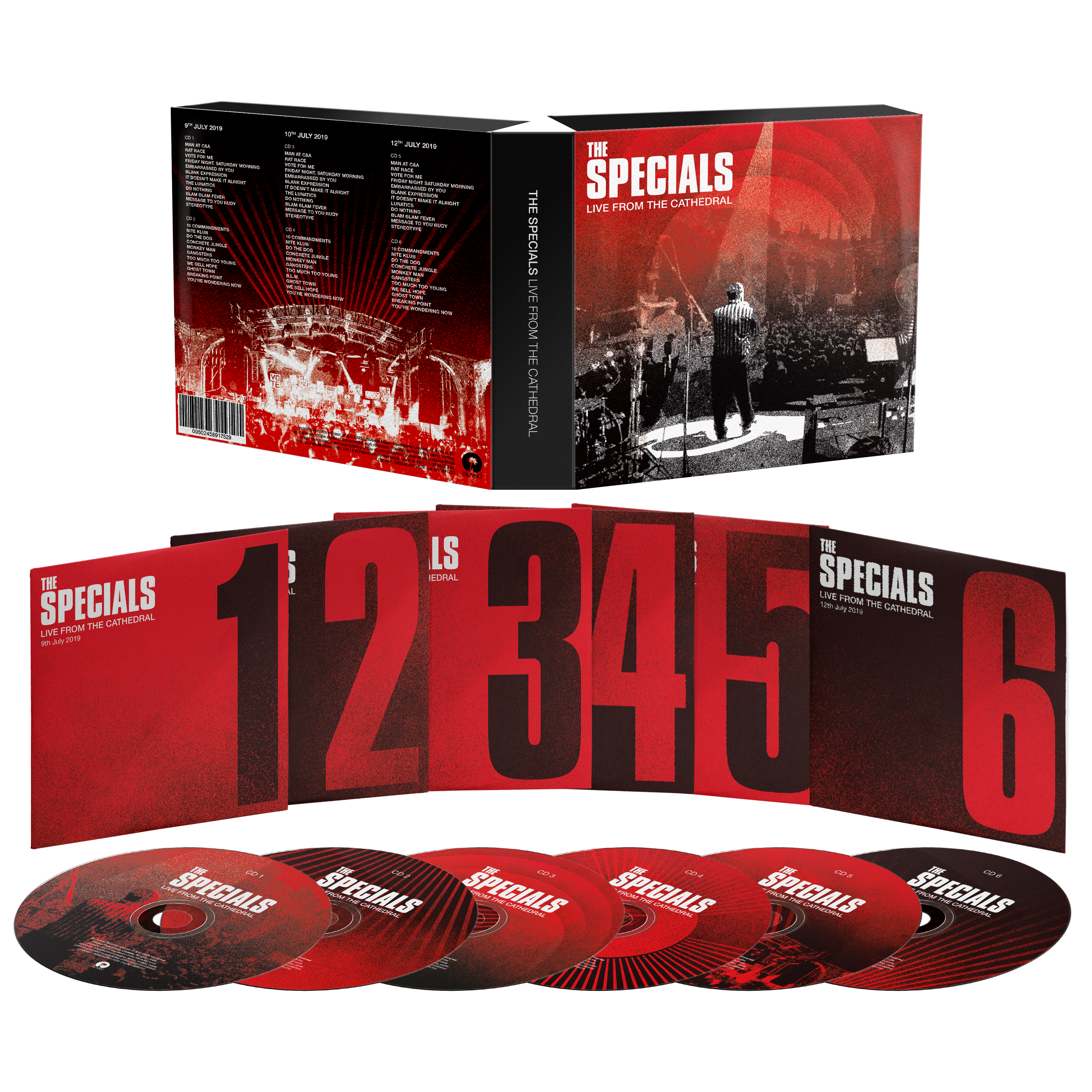 The Specials - Live From The Cathedral: 6 CD Box Set